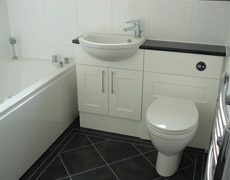 Example of our bathroom fitting services